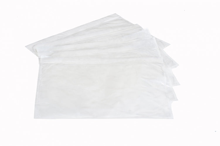 Envelope, adhesive, C6, 175x110 + 15 mm (160x110 mm), clear 50pcs.