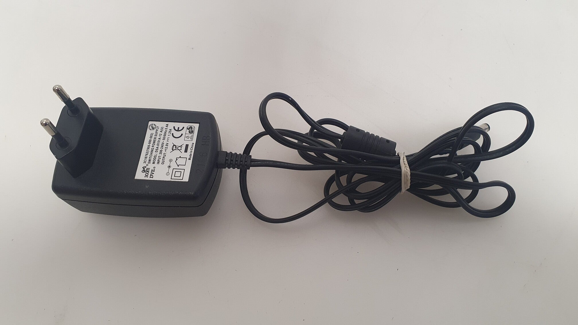 3Com DSA-0151A-12 Switching Power Supply – 12V 1.25A