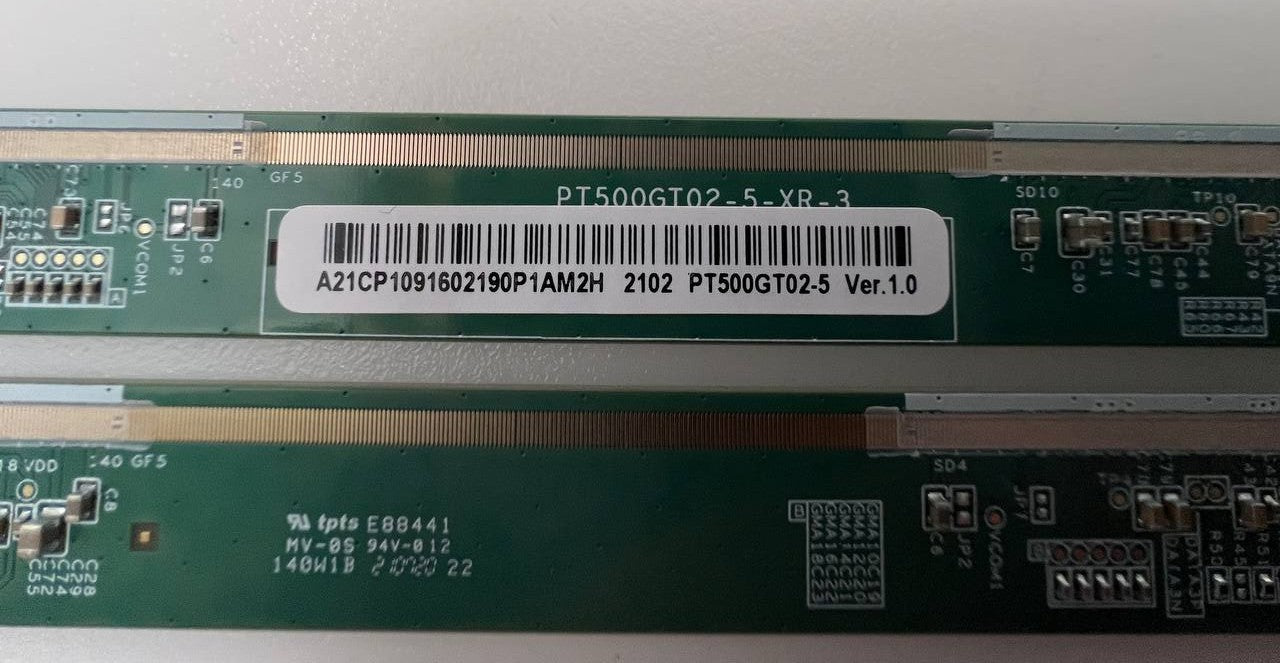 Matrix Boards PT500GT02-5-XL-3 / PT500GT02-5-XR-3 for LG 50NANO0813QA TV