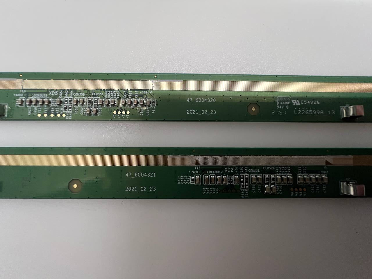 LG 55UQ75003LF Matrix Boards 47_6004320 / 47_6004321