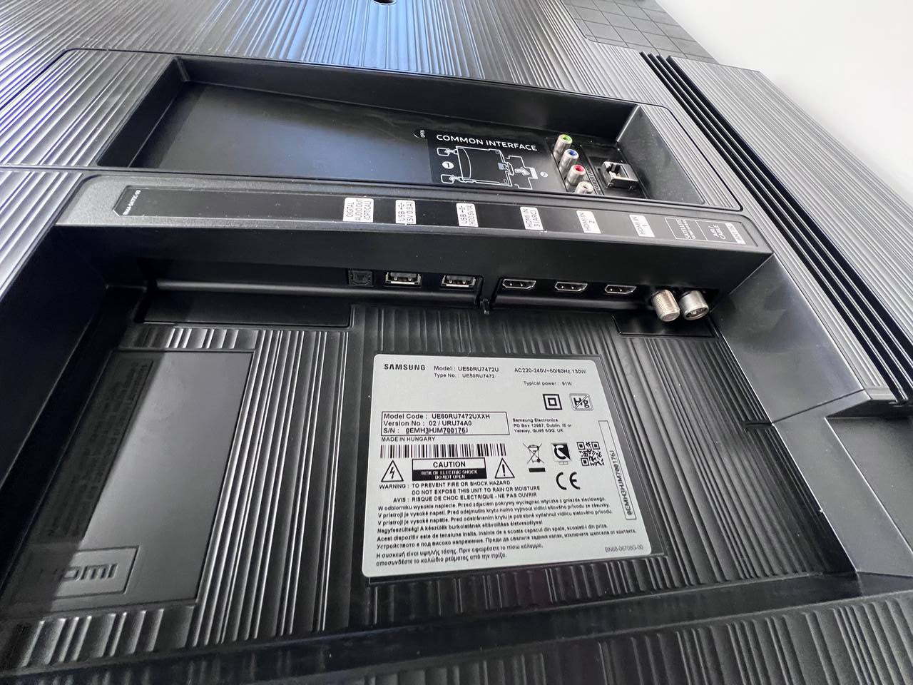 Samsung 50″ UE50RU7472U Smart TV – 4K Ultra HD, Tizen OS, Dynamic Crystal Colour - HDR10+