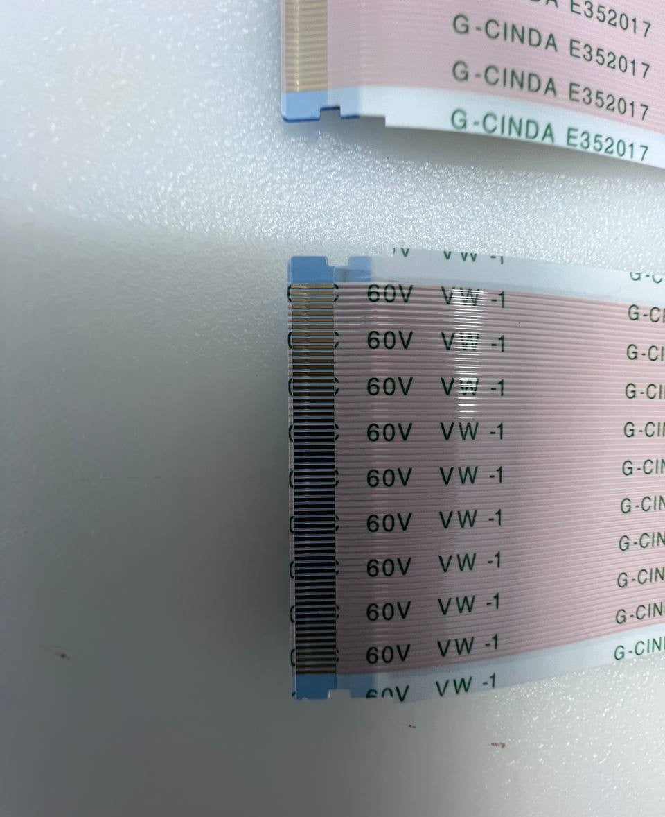 Flex Cables G-CINDA E352017 AWM 20706 105C 60V VW-1 for Philips 50PUS8118/12 TV