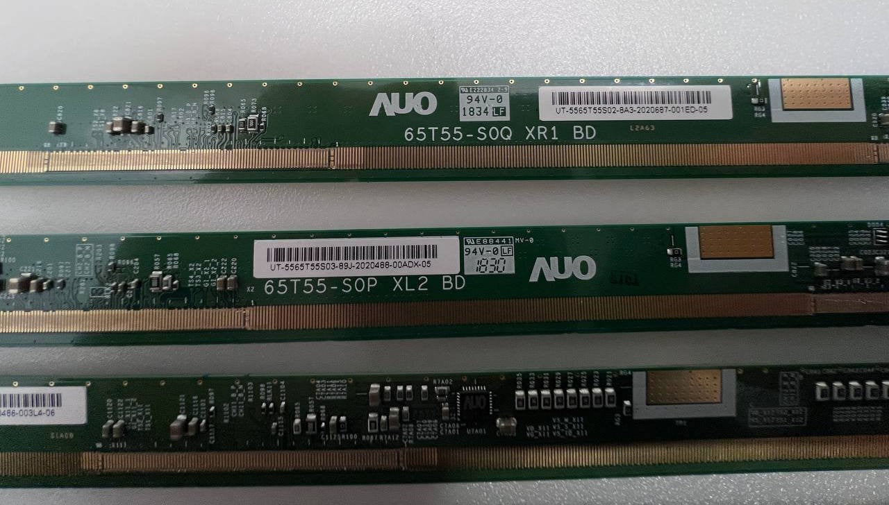 Matrix Boards 65T55-S0Q XR1 BD / 65T55-S0P XL2 BD / 65T55-S0N XR2 BD / 65T55-S0R XL1 BD for Sony KD65XF7596 TV