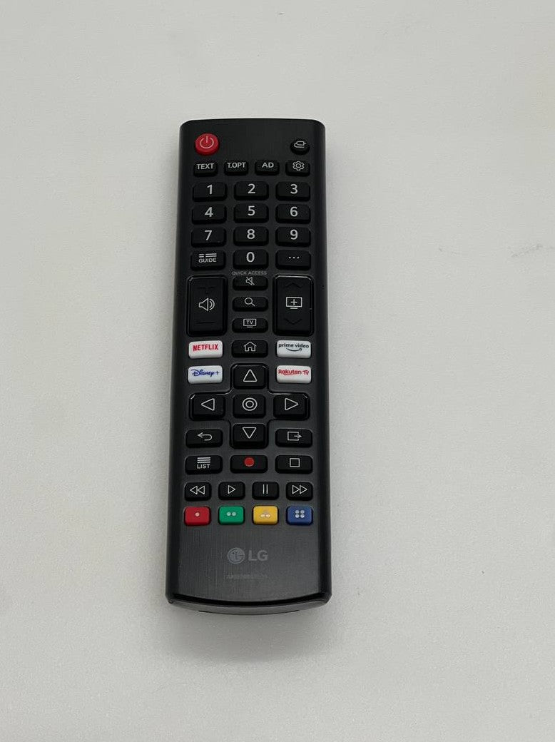 Genuine LG TV Remote Control Replacement - Model AKB76043505, Universal Style