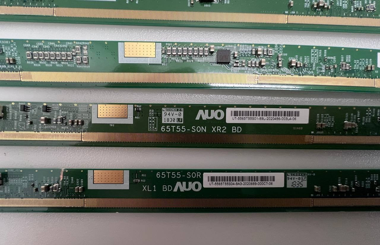 Matrix Boards 65T55-S0Q XR1 BD / 65T55-S0P XL2 BD / 65T55-S0N XR2 BD / 65T55-S0R XL1 BD for Sony KD65XF7596 TV