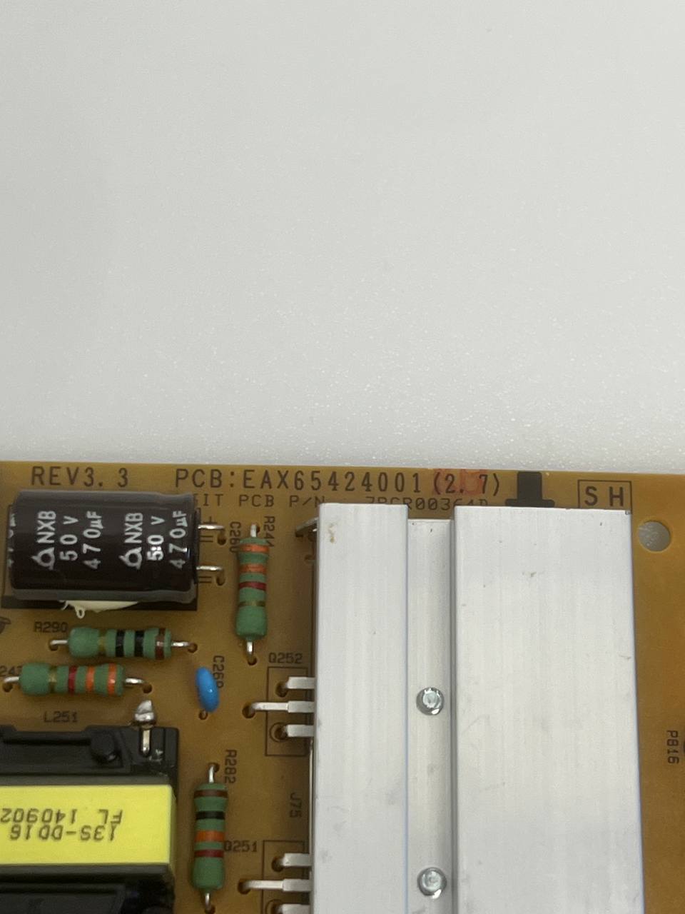 LG 47LB670V TV Power Supply – EAX65424001