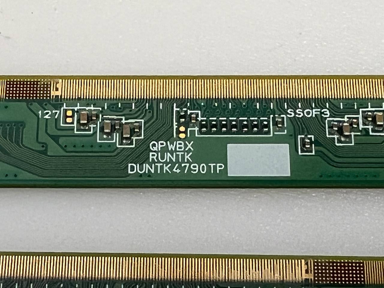 JVC LT-40E710 TV Matrix Boards – DUNTK4791TP / DUNTK4790TP