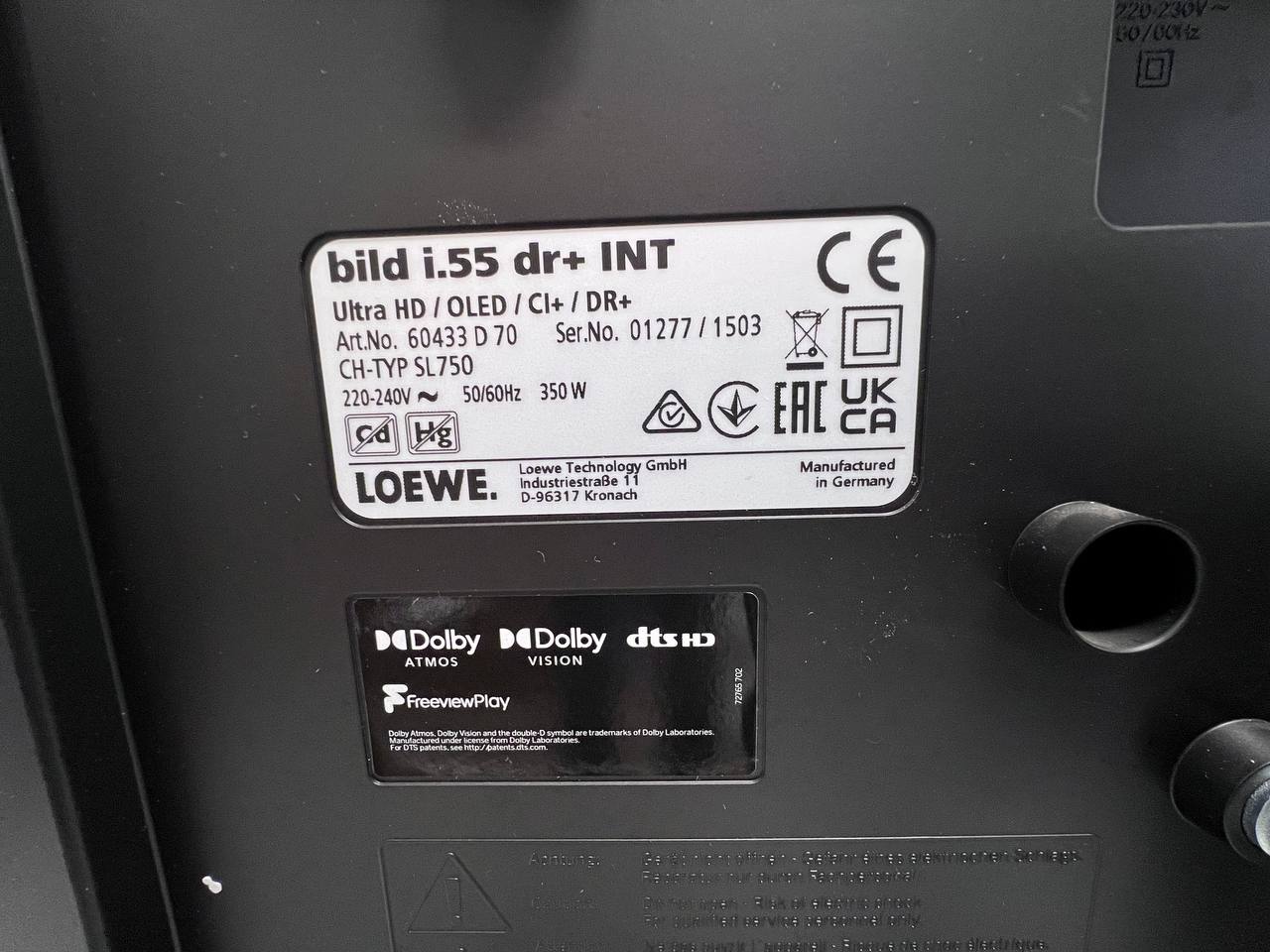 Loewe Bild i.55 dr+ INT – 55