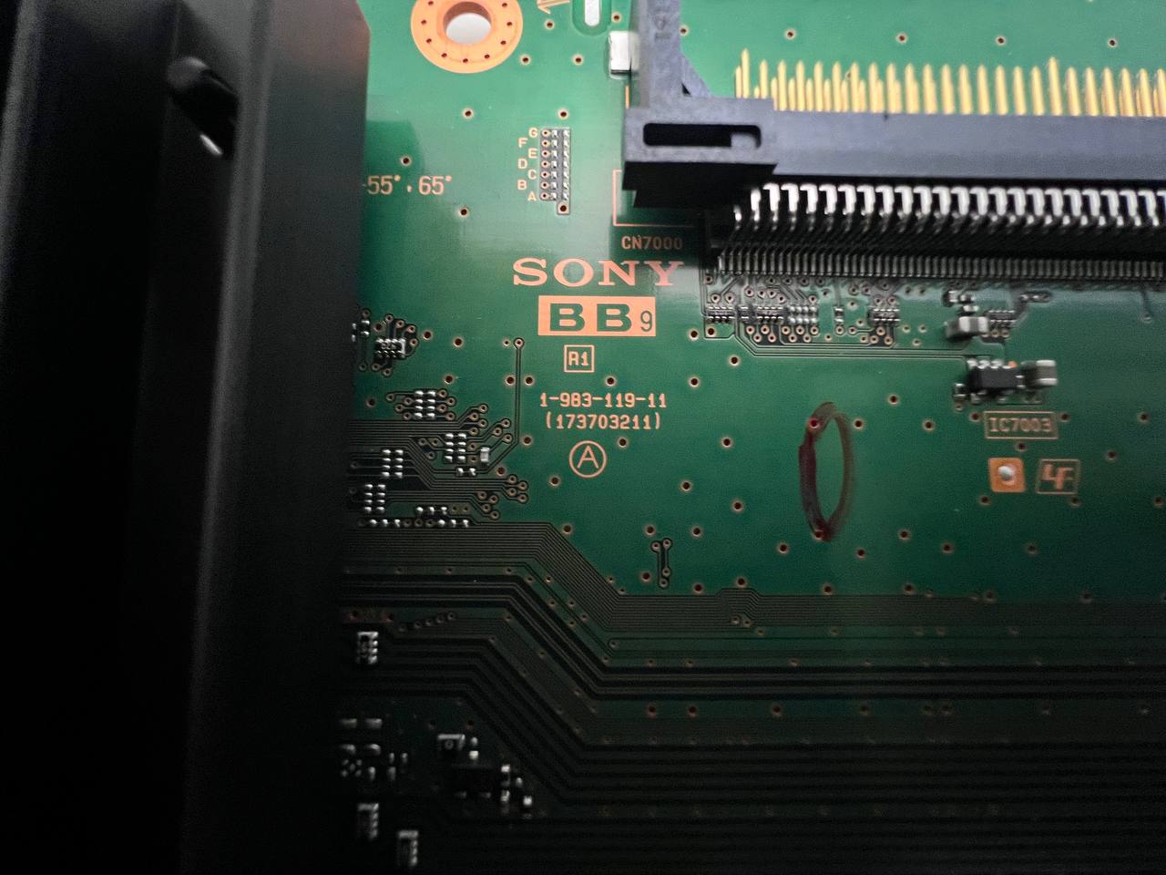 Mother Board 1-983-119-11 for SONY KD-55XF7077 TV