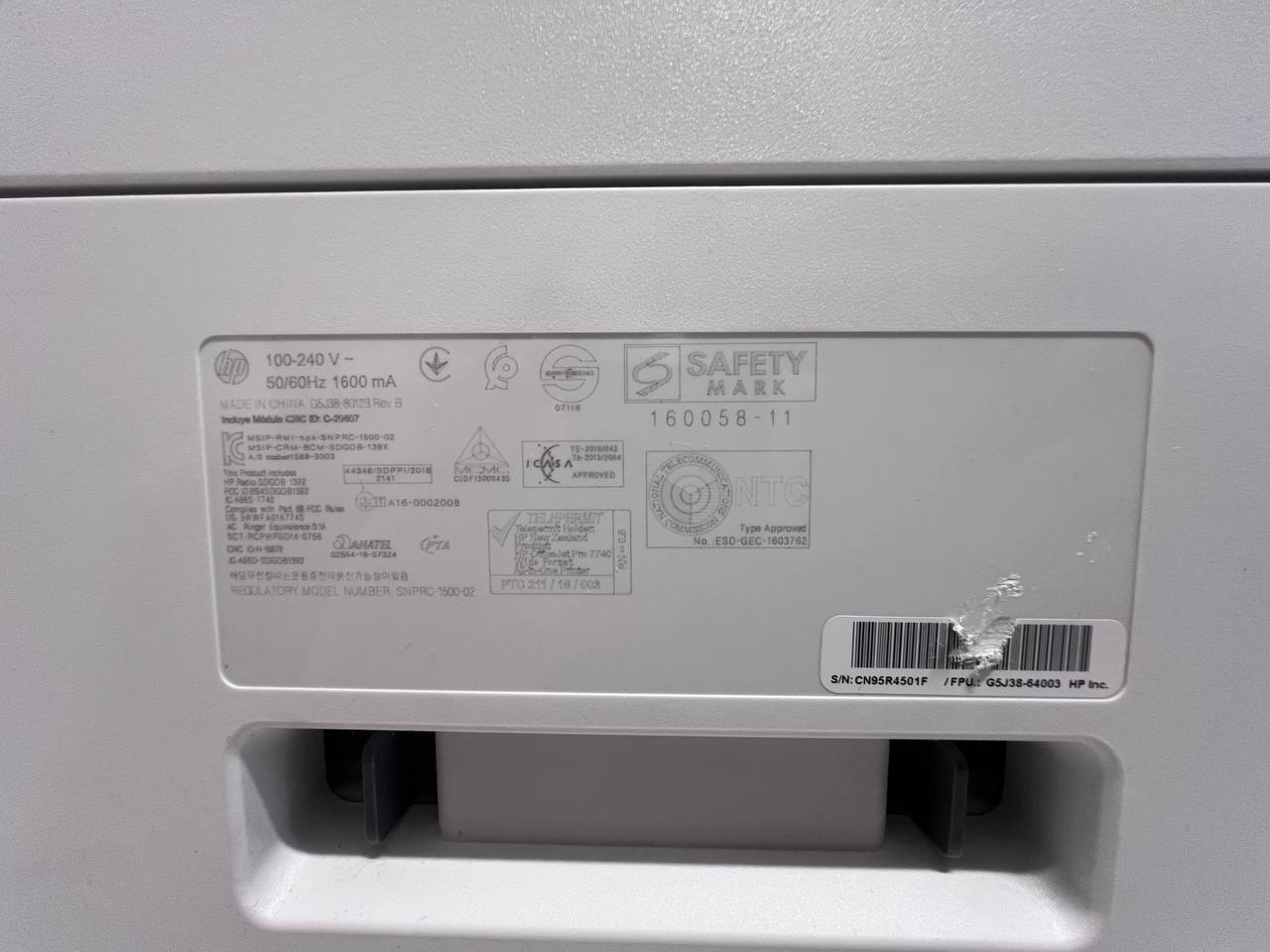 HP OfficeJet Pro 7740 Wide Format All-in-One Printer