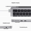 Apple MacBook Air Laptop 13.6'' M2 8 Core CPU, 8 GB RAM, 512GB SSD, Silver