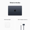 Apple MacBook Air Laptop 13.6'' M2 8 Core CPU, 8 GB RAM, 256GB SSD, Midnight