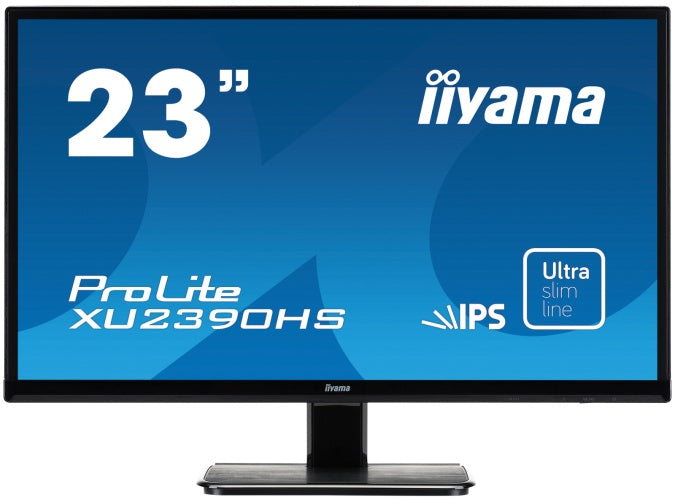 iiyama ProLite XU2390HS Monitor 23'' IPS, FHD 1920x1080, 4 ms, 250 cd/m2, 75 Hz, Black