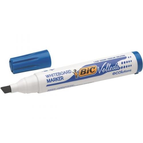 Whiteboard Marker BIC Velleda, 3.7-5.5 mm Chisel tip, blue 1 pcs.