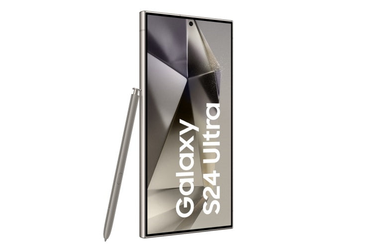 Samsung Galaxy S24 Ultra Smartphone 6.8'', 12GB RAM, 512GB ROM, Dual SIM, 5G, Titanium Grey