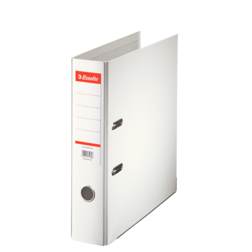 Binder Esselte, A4 / 75 mm, standard, white