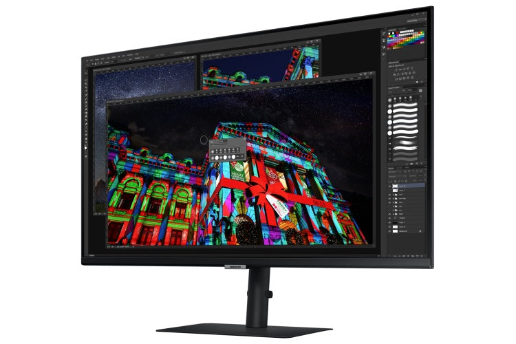Samsung ViewFinity S8 S32A800NMP Monitor 32'' VA LCD 4K UHD 3840x2160, 5ms, 300cd/m2, 60Hz, Black