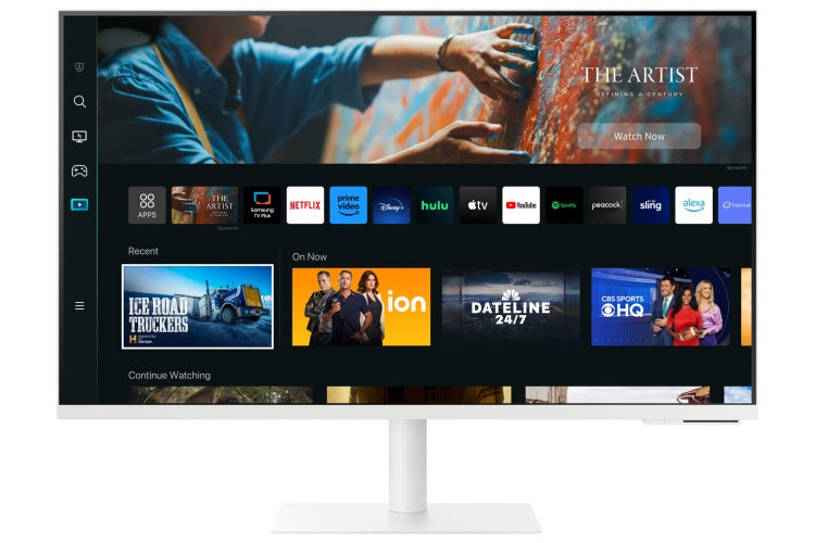 Samsung Smart Monitor M7 M70C Monitor 32'' VA LED 4K UHD 3840x2160, 4ms, 300cd/m2, 60Hz, White