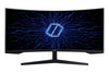 Samsung Odyssey G5 G55T Monitor 34'' VA LED Curved, UWQHD 3440x1440, 1 ms, 250 cd/m2, 165 Hz, Black
