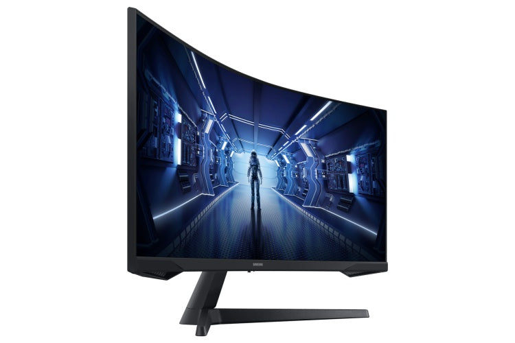 Samsung Odyssey G5 G55T Monitor 34'' VA LED Curved, UWQHD 3440x1440, 1 ms, 250 cd/m2, 165 Hz, Black
