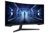 Samsung Odyssey G5 G55T Monitor 34'' VA LED Curved, UWQHD 3440x1440, 1 ms, 250 cd/m2, 165 Hz, Black