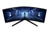 Samsung Odyssey G5 G55T Monitor 34'' VA LED Curved, UWQHD 3440x1440, 1 ms, 250 cd/m2, 165 Hz, Black