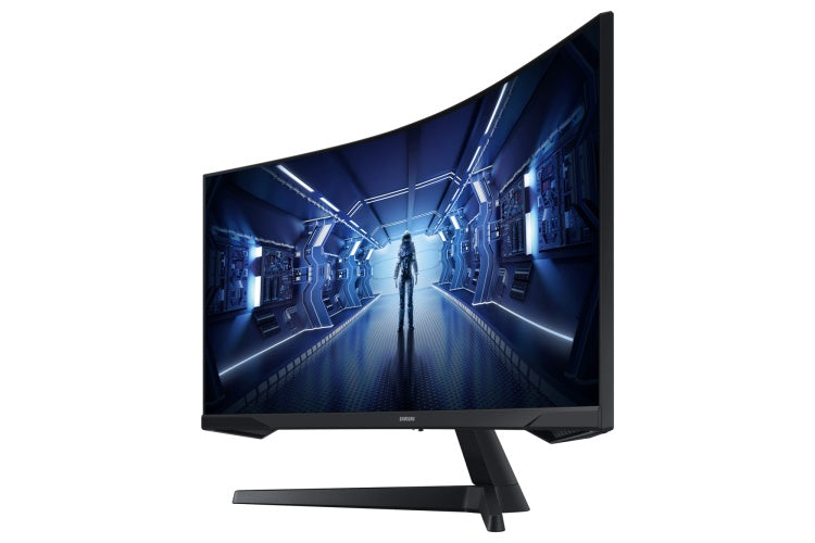 Samsung Odyssey G5 G55T Monitor 34'' VA LED Curved, UWQHD 3440x1440, 1 ms, 250 cd/m2, 165 Hz, Black