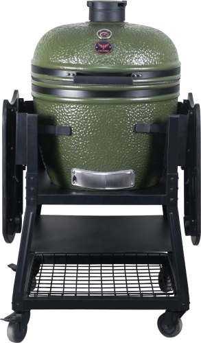 FireBird Kamado Grill 59 cm (23,5 inch) with mobile cooking basket