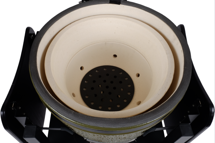 FireBird Kamado Grill 59 cm (23,5 inch) with mobile cooking basket