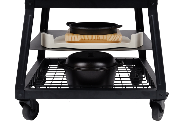 FireBird Kamado Grill 59 cm (23,5 inch) with mobile cooking basket