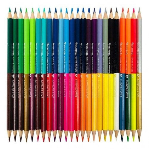 Colorino Kids Triangular coloured pencils 24 pcs / 48 colours
