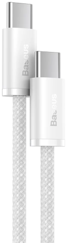 Baseus Dynamic Series Fast Charging Data Cable Type-C to Type-C 100W 1m White