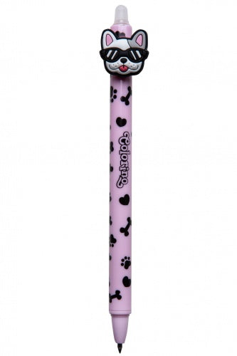 Retractable erasable pen Colorino Dogs