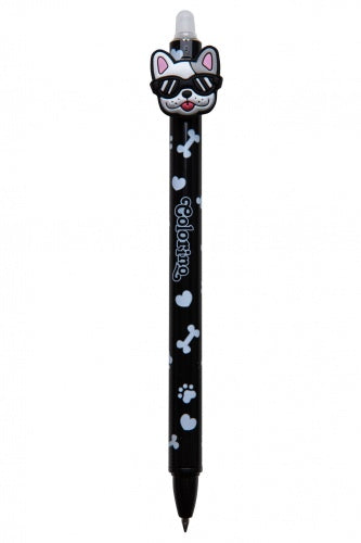 Retractable erasable pen Colorino Dogs