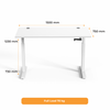 Adjustable Height Table Up Up Ragnar White, Table top L White