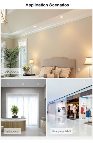 Build-in LED lamp, 18W, 205mm