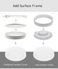 Build-in LED lamp, 18W, 205mm