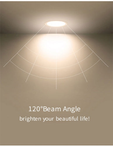 Build-in LED lamp, 18W, 205mm