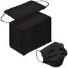 3-PLY face mask 50 psc., black