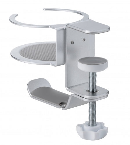 Headphone and Cup Holder, Silver