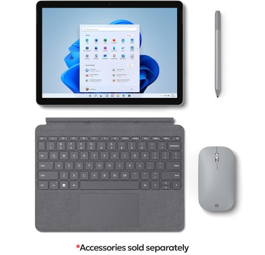 Microsoft Surface Go 3 Tablet PC 10.5'', 4GB RAM, 64GB ROM, Wi-Fi, LTE, W11H, Platinum