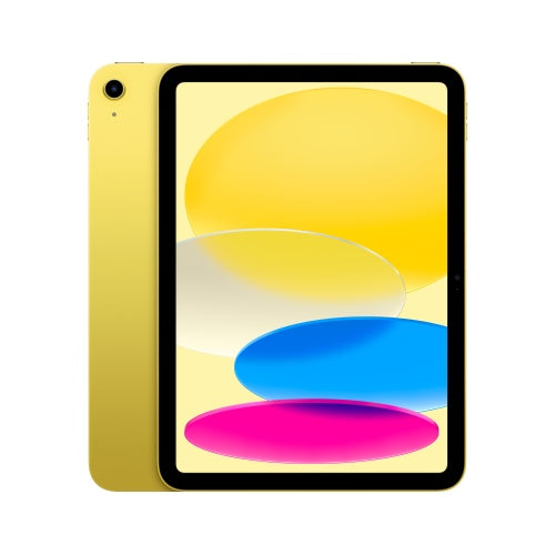 Apple iPad Tablet PC 10.9'', 64GB, Wi-Fi, 10th Gen, Yellow (MPQ23FD/A)