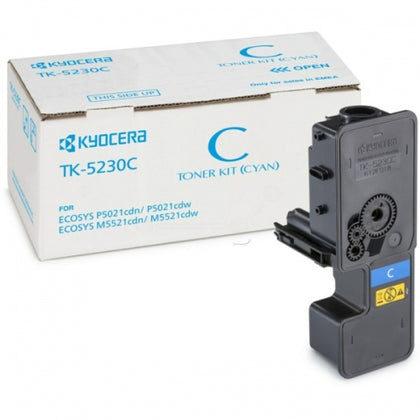 Kyocera TK-5230C (1T02R9CNL0) Toner Cartridge, Cyan