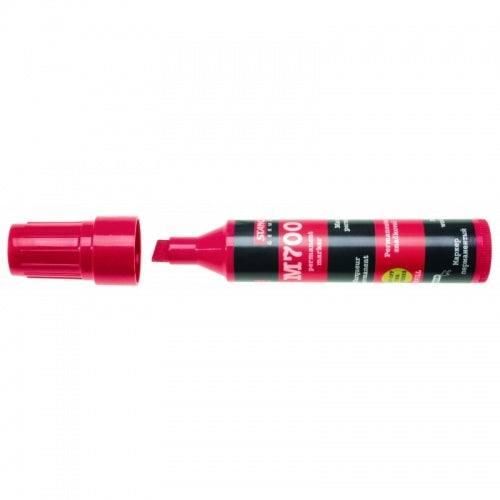 STANGER permanent MARKER M700 1-7 mm, red, Box 6 pcs. 717002
