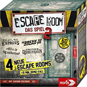 Ecost Customer Return Noris 606101891 Escape Room 2 (basic game) Family board game for adults, inclu