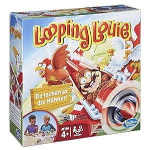 Ecost Customer Return Hasbro Looping Louie 2-4 Children's Play Game, Funny 3D Game, Party Game for C