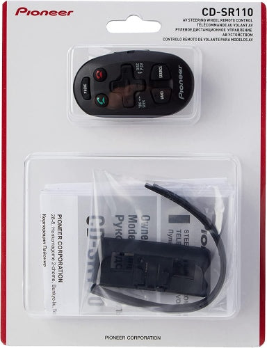 Ecost customer return Pioneer CDSR110 Steering Wheel Remote Control with Bluetooth