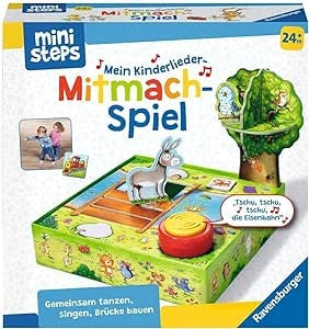 Ecost Customer Return Ravensburger Ministeps 4172 My children's song playing game, funny movement ga