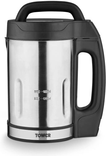 Ecost Customer Return Tower T12069 Soup Maker, 1000 W, 1.6 liters, 1.6 Stainless Steel