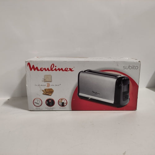 Ecost customer return Moulinex LS260800 Grid Subito Bread Black Inox